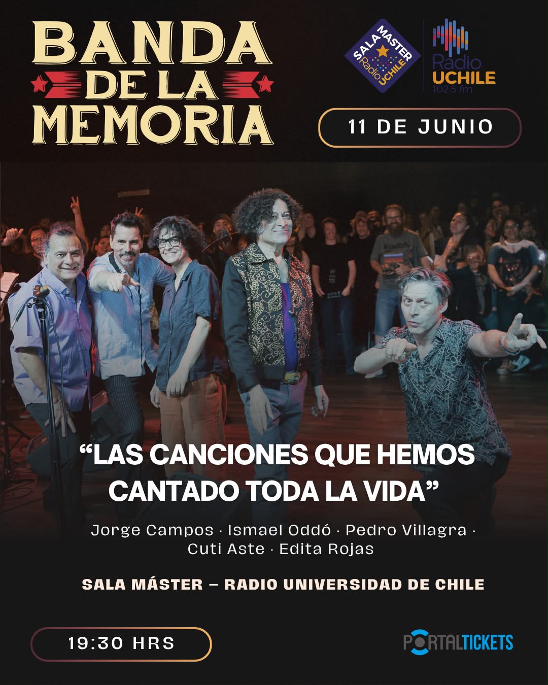 Banda de la Memoria prepara el espectáculo 